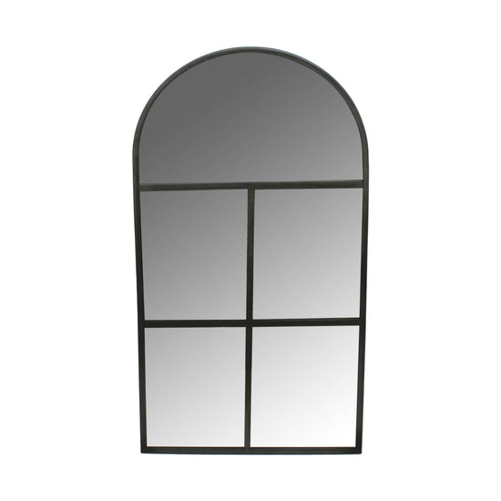 Archway Outdoor Mirror Natural Black