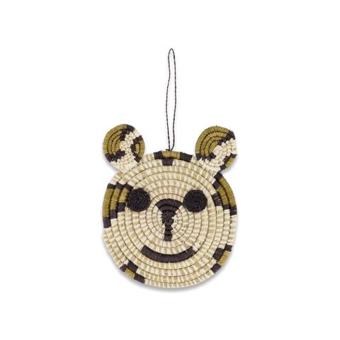 Leopard Holiday Ornament from Rwanda