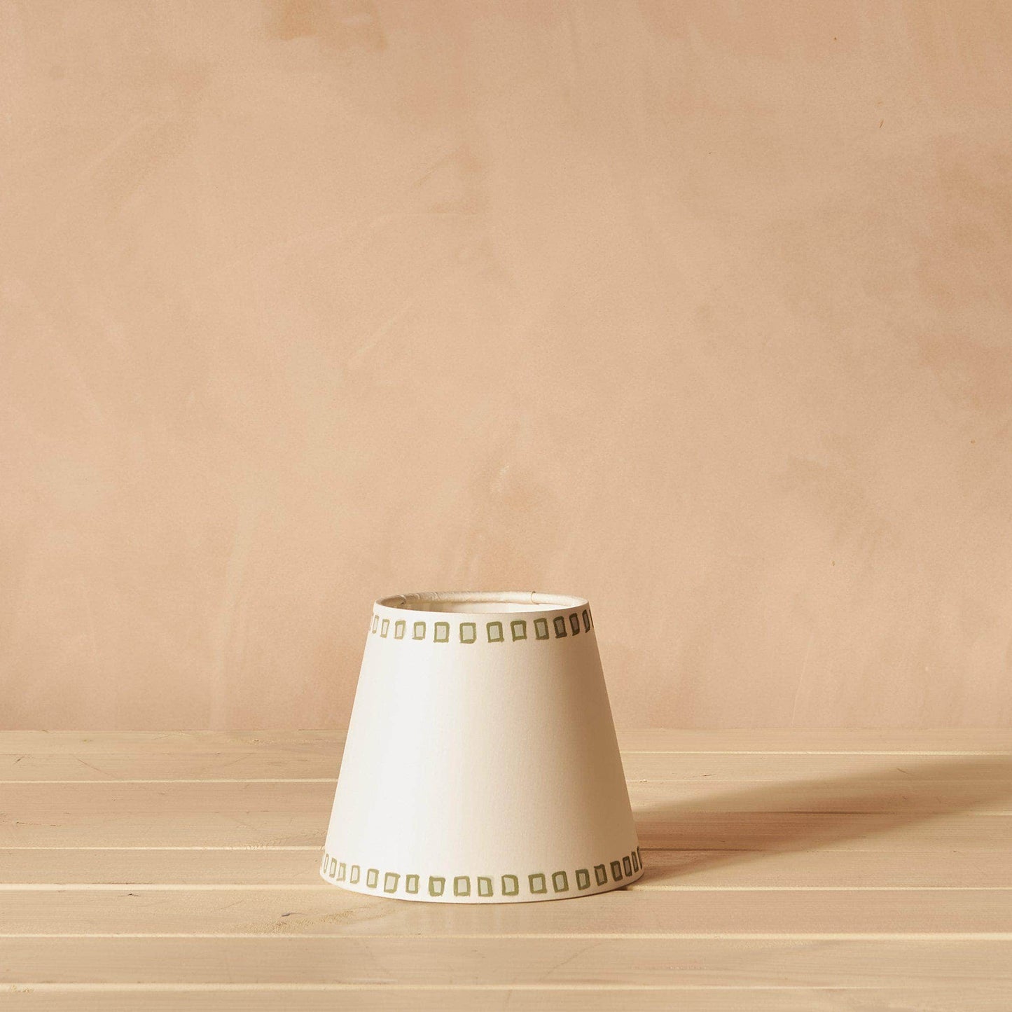 Green Gemstone Trim Lampshade