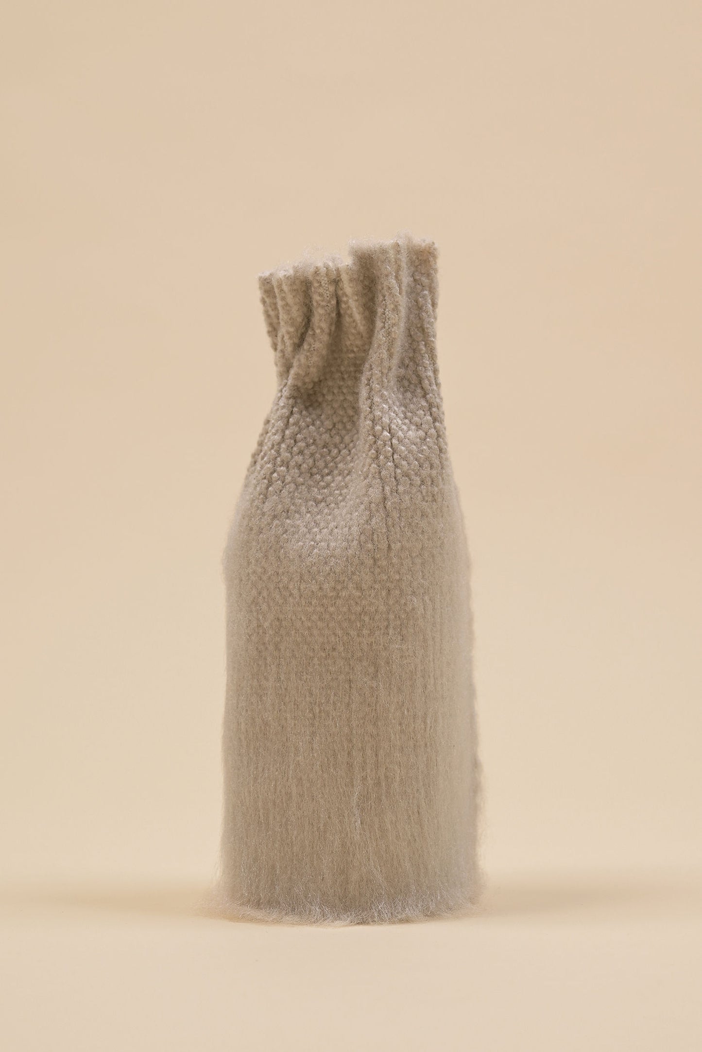 Knitted Covered Glass Vase