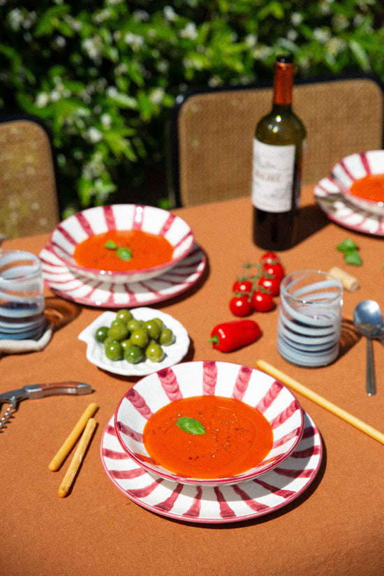 Wave Pasta Bowl - Grenadine