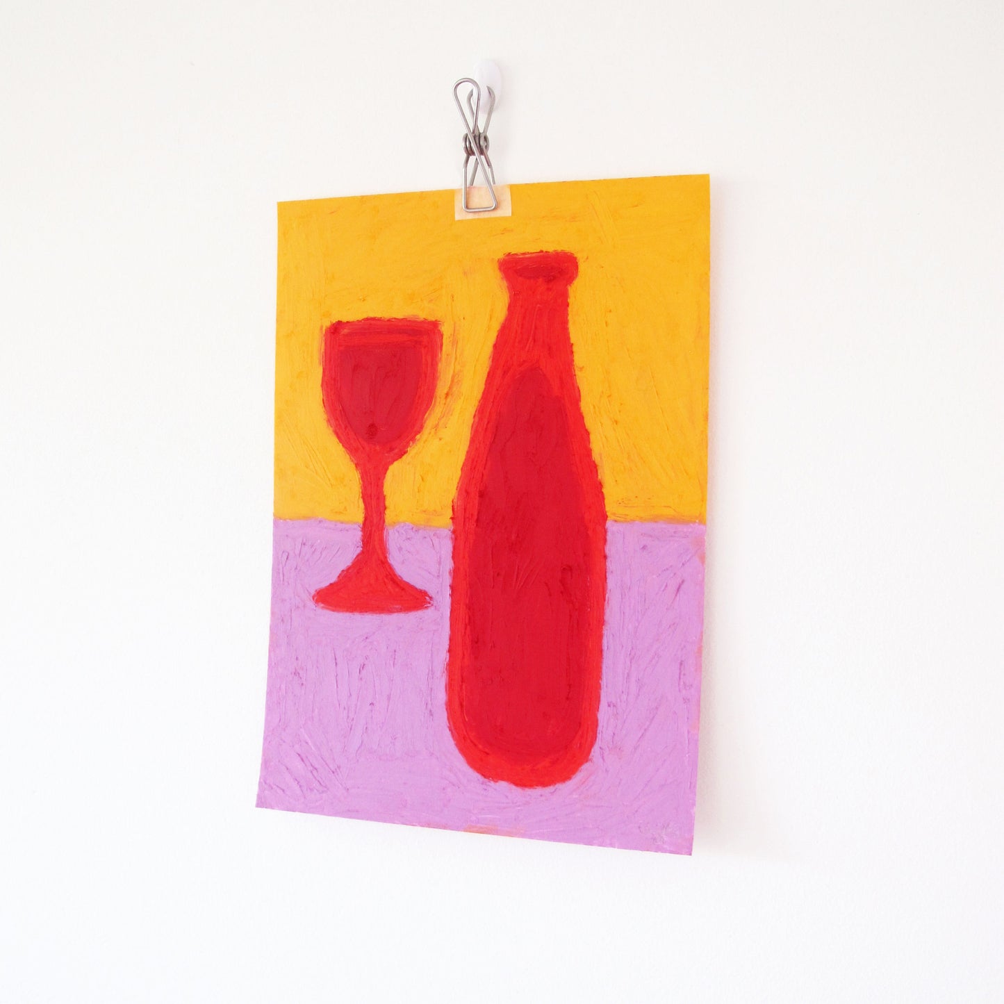 Red Bottle Artwork