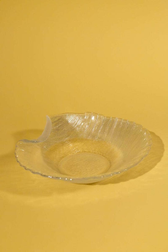 Vintage Shell Glass Bowl by IVV Italy