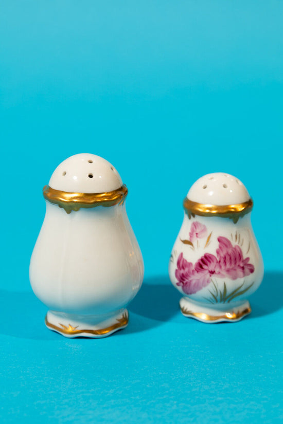 Hand Painted Salt and Pepper Shaker Set