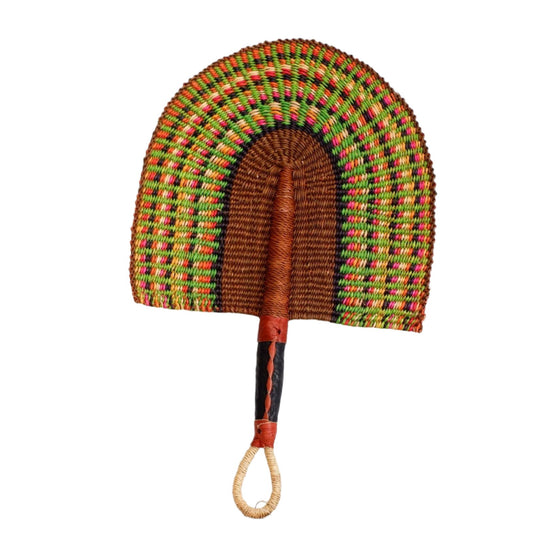 Colourful Bolga Fan from Ghana - 5