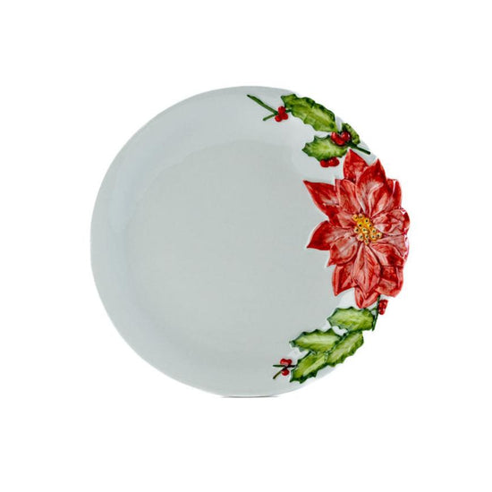 Christmas Hand-Painted Ceramic Plates