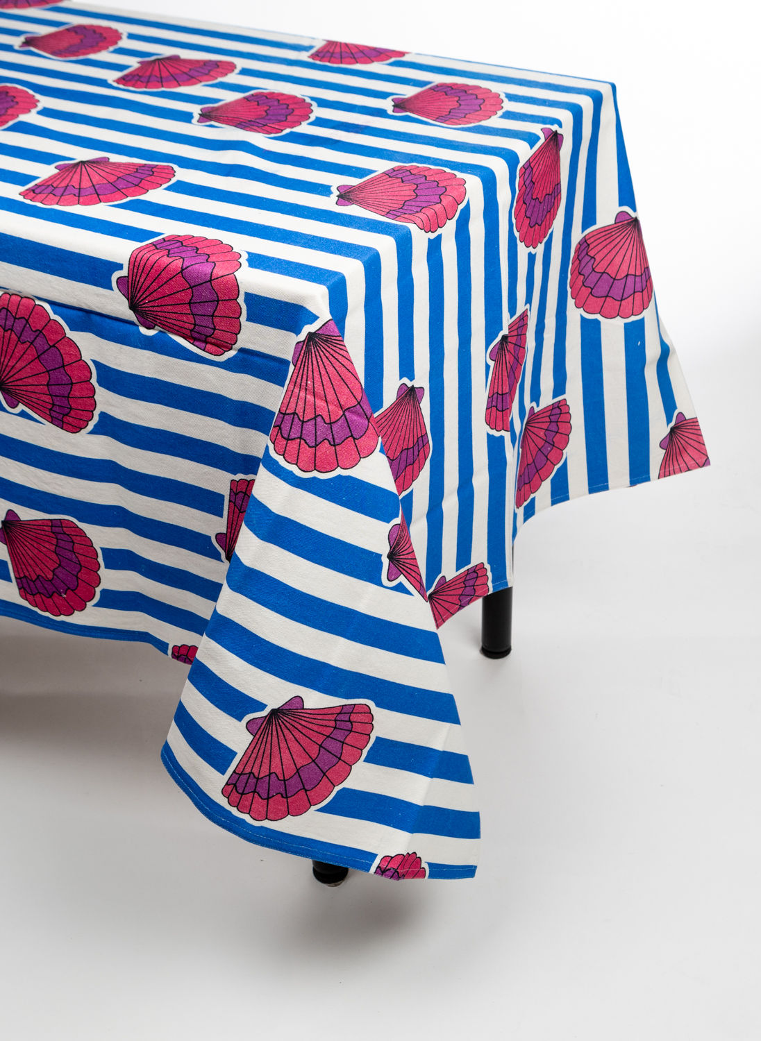 Printed Ikat Cotton Tablecloth - Style #48