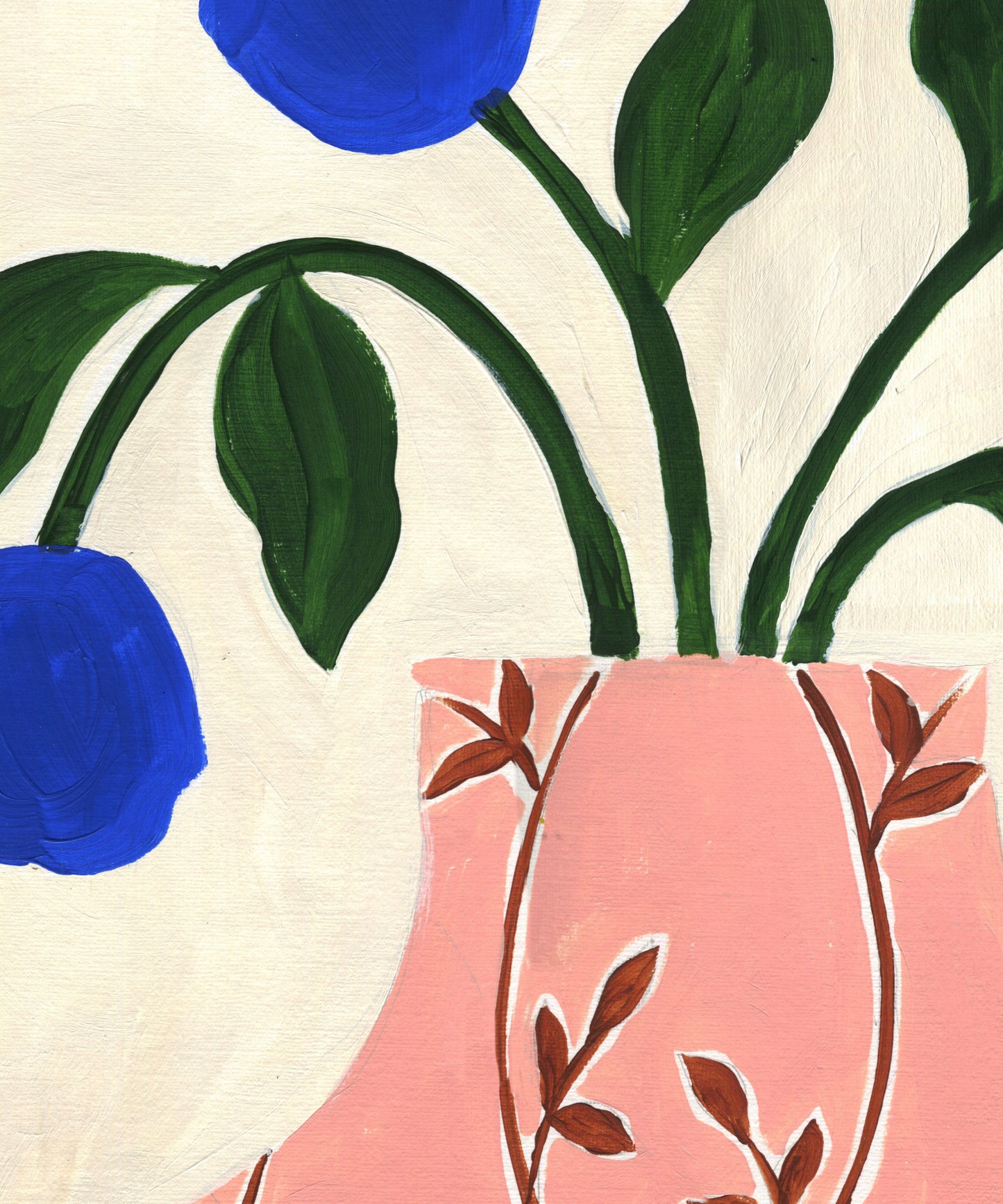 Blush and Blue, Giclée Print