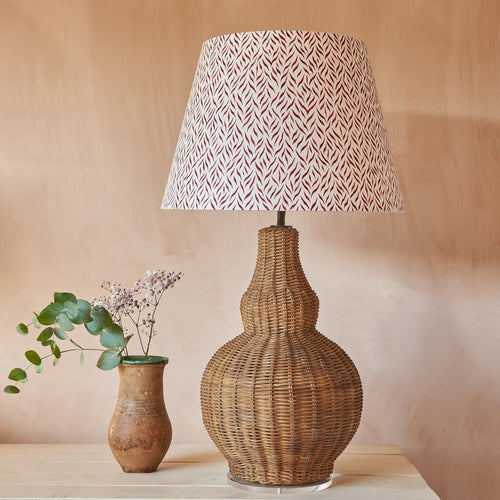 Plum Zebra Lampshade