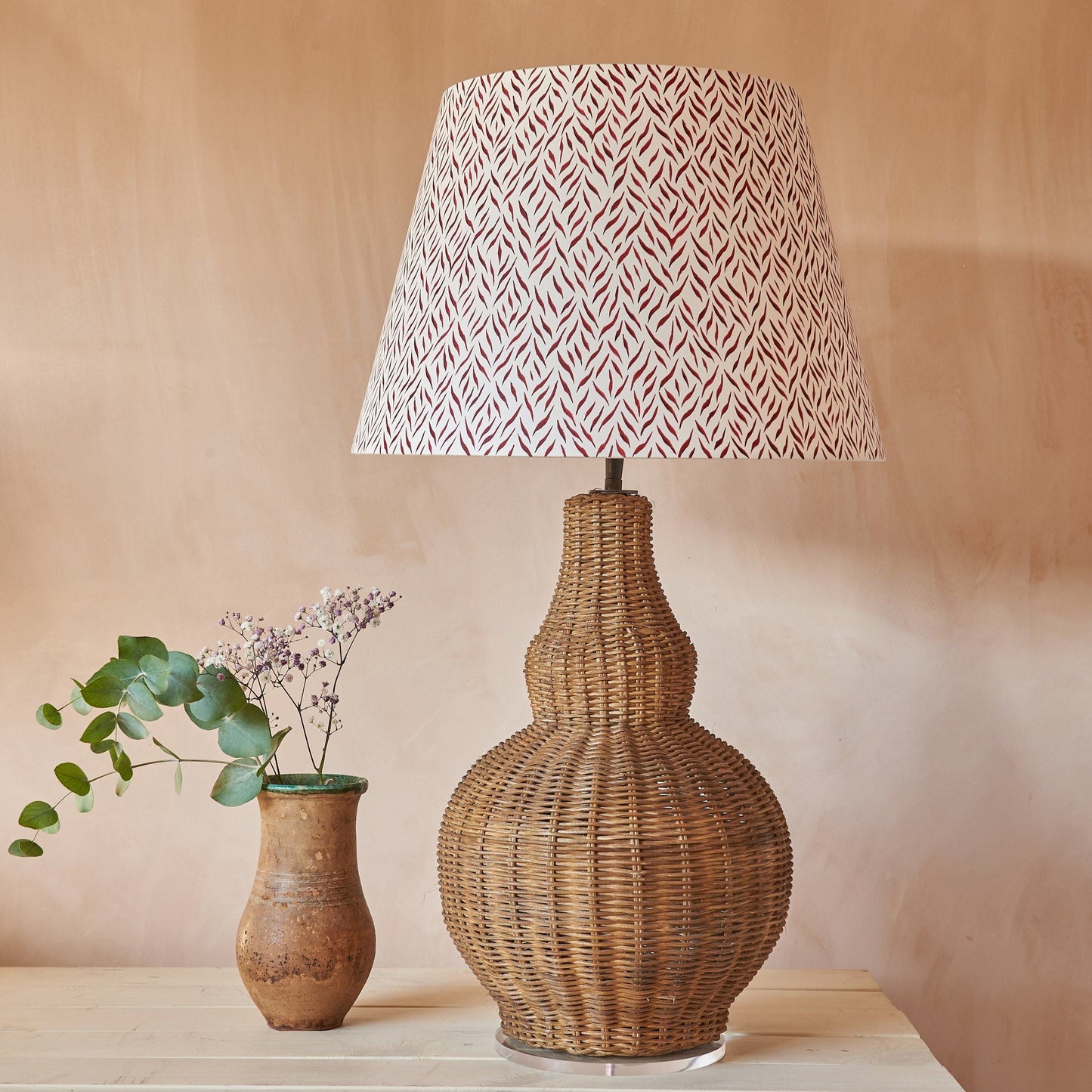 Plum Willow Lampshade