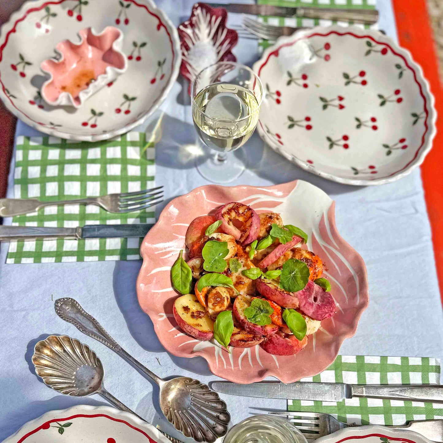 Giant Radicchio Serving Bowls