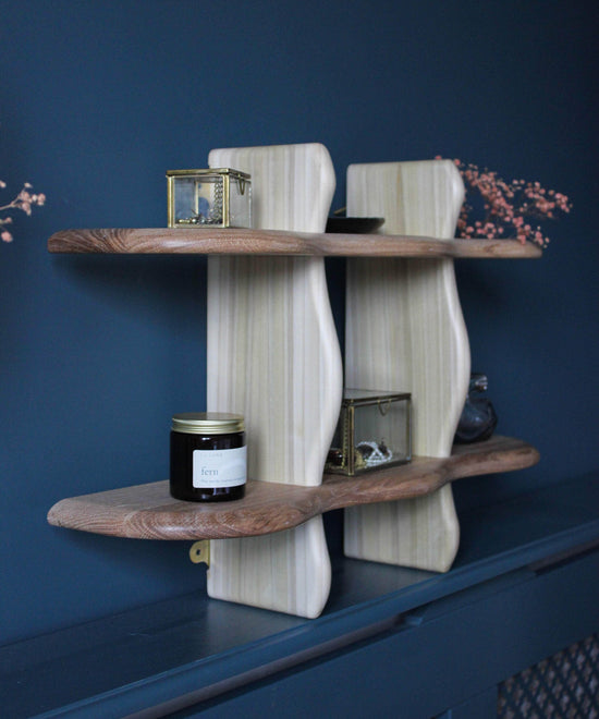 Criss-Cross Shelves