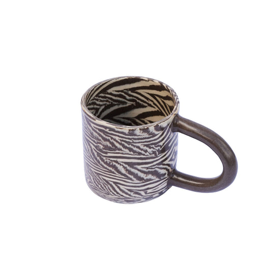 Brown Herringbone Mug