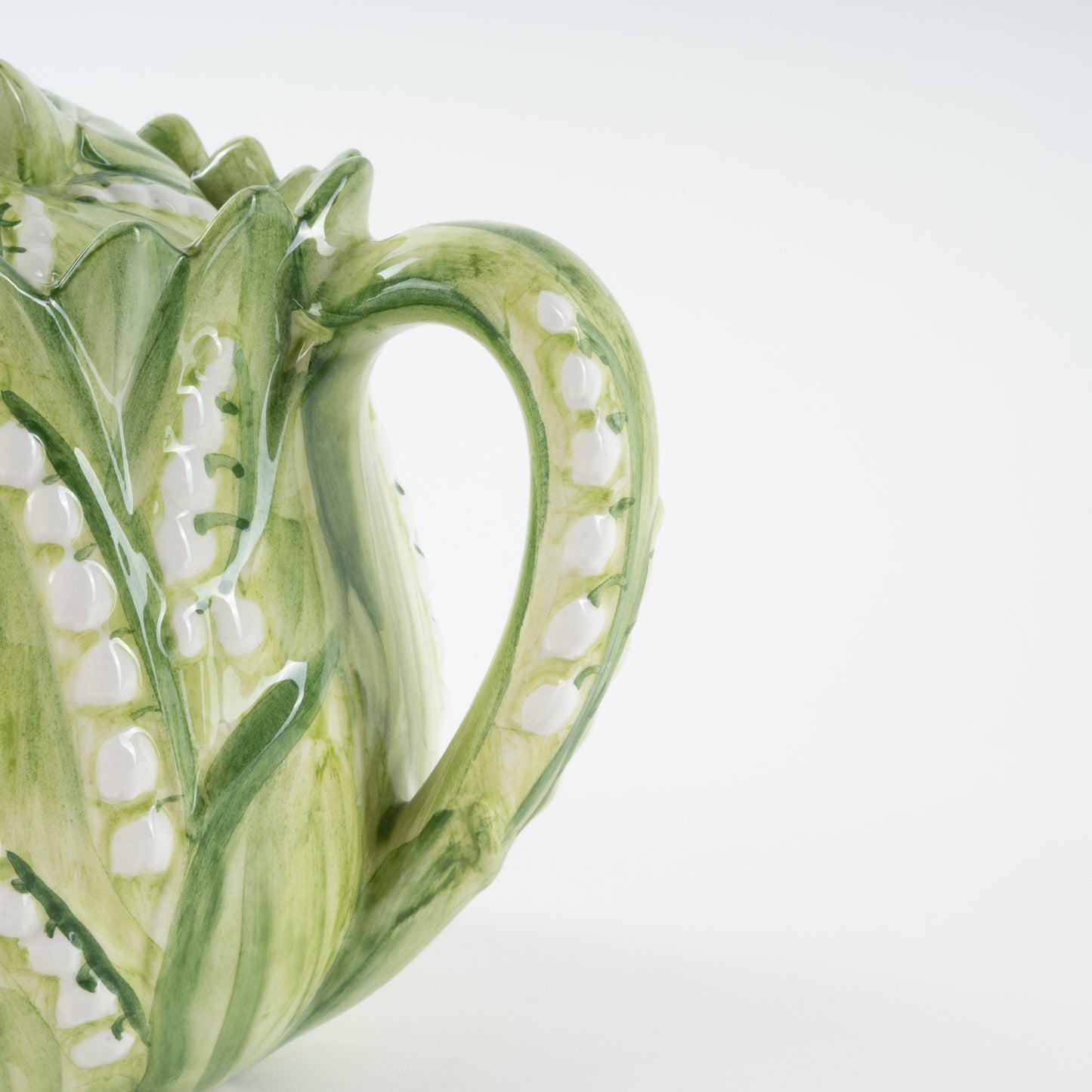 Lily of The Valley Hand-Painted Tea Pot