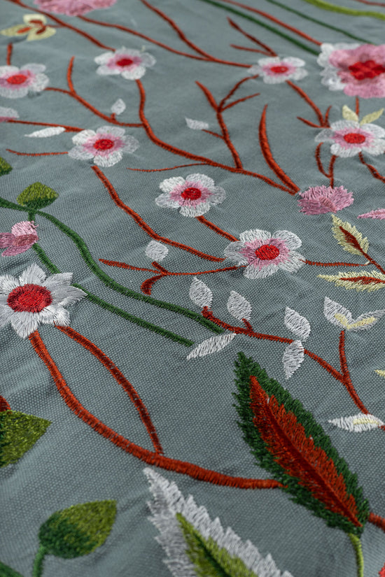 Embroidered Cotton Tablecloth - Style #01