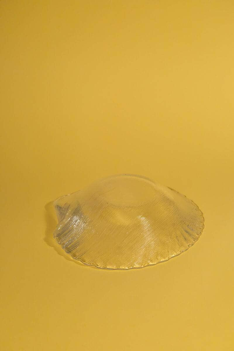 Vintage Shell Glass Bowl by IVV Italy