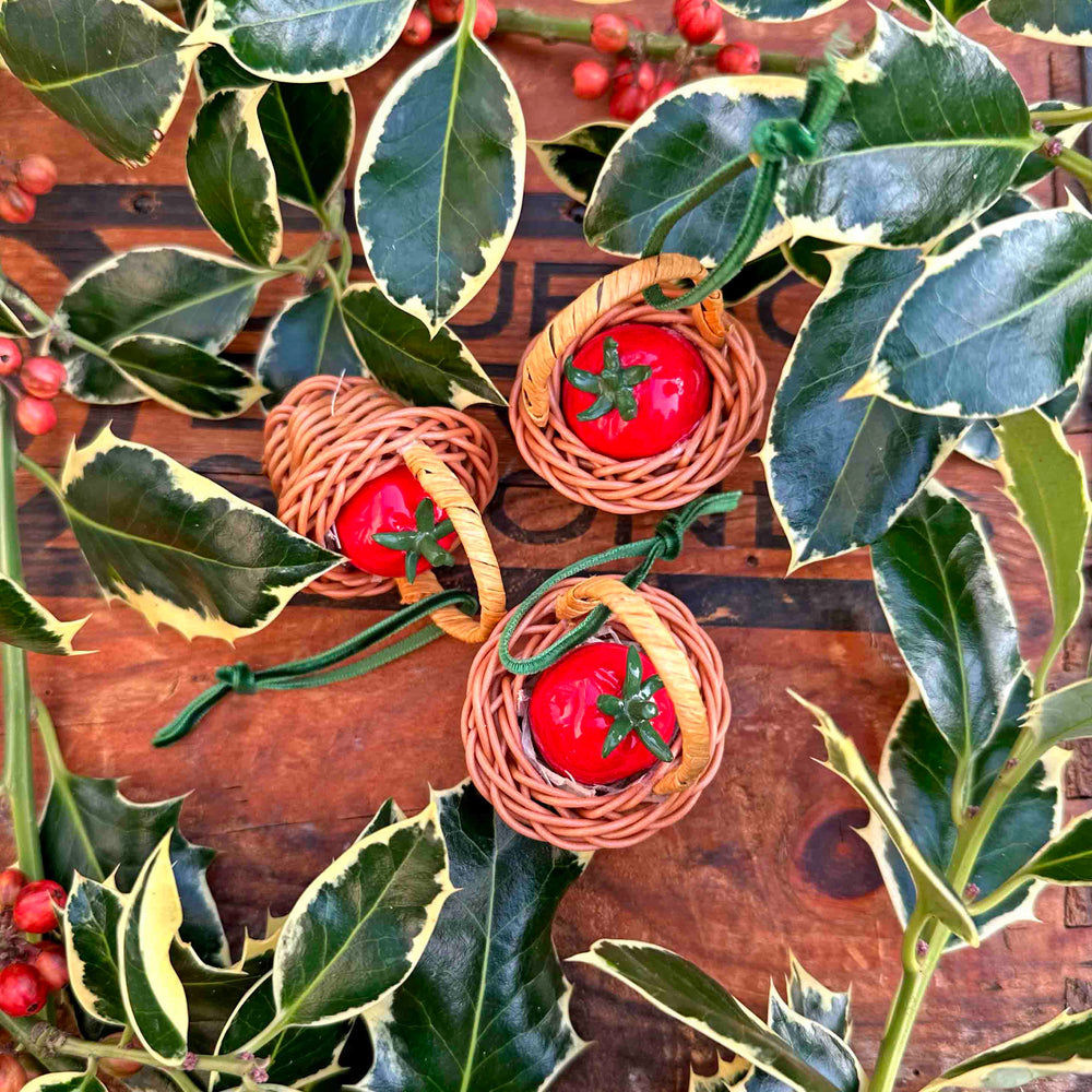 Baby Cherry Tomato Christmas Decoration