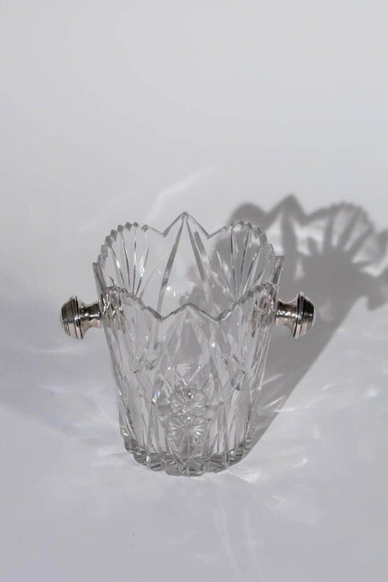 Vintage Cut Glass Ice Bowl