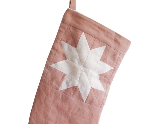 Patchwork Star Stocking - 2