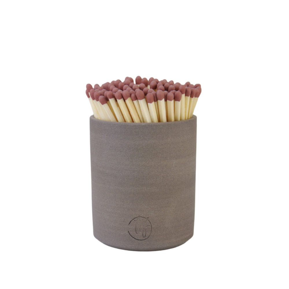 Match Stick Holder, Charcoal