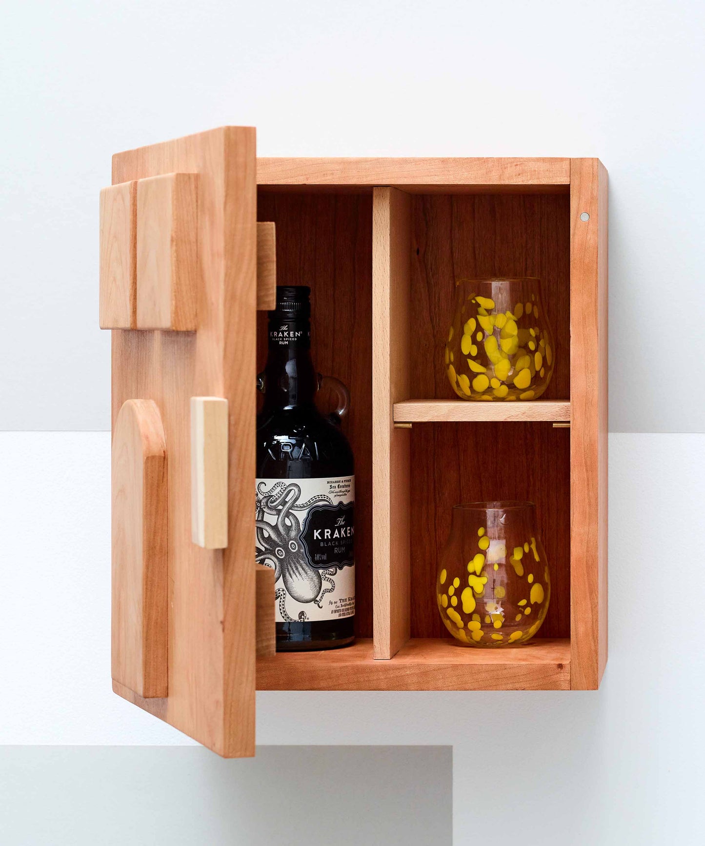 Cherry Wood Drinks Cabinet