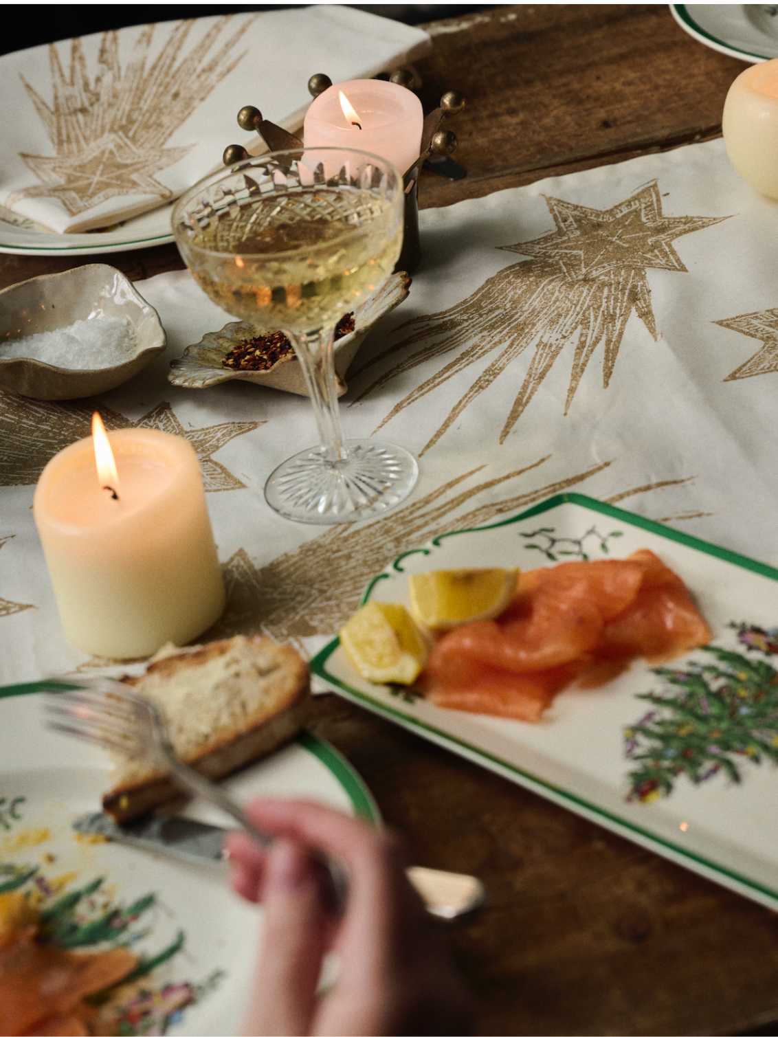 Christmas Star Table runner