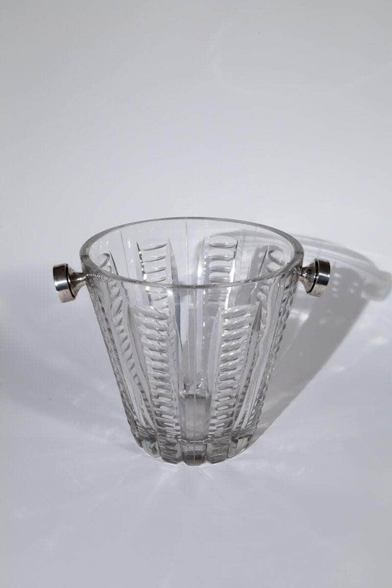 Vintage Cut Glass Ice Bucket