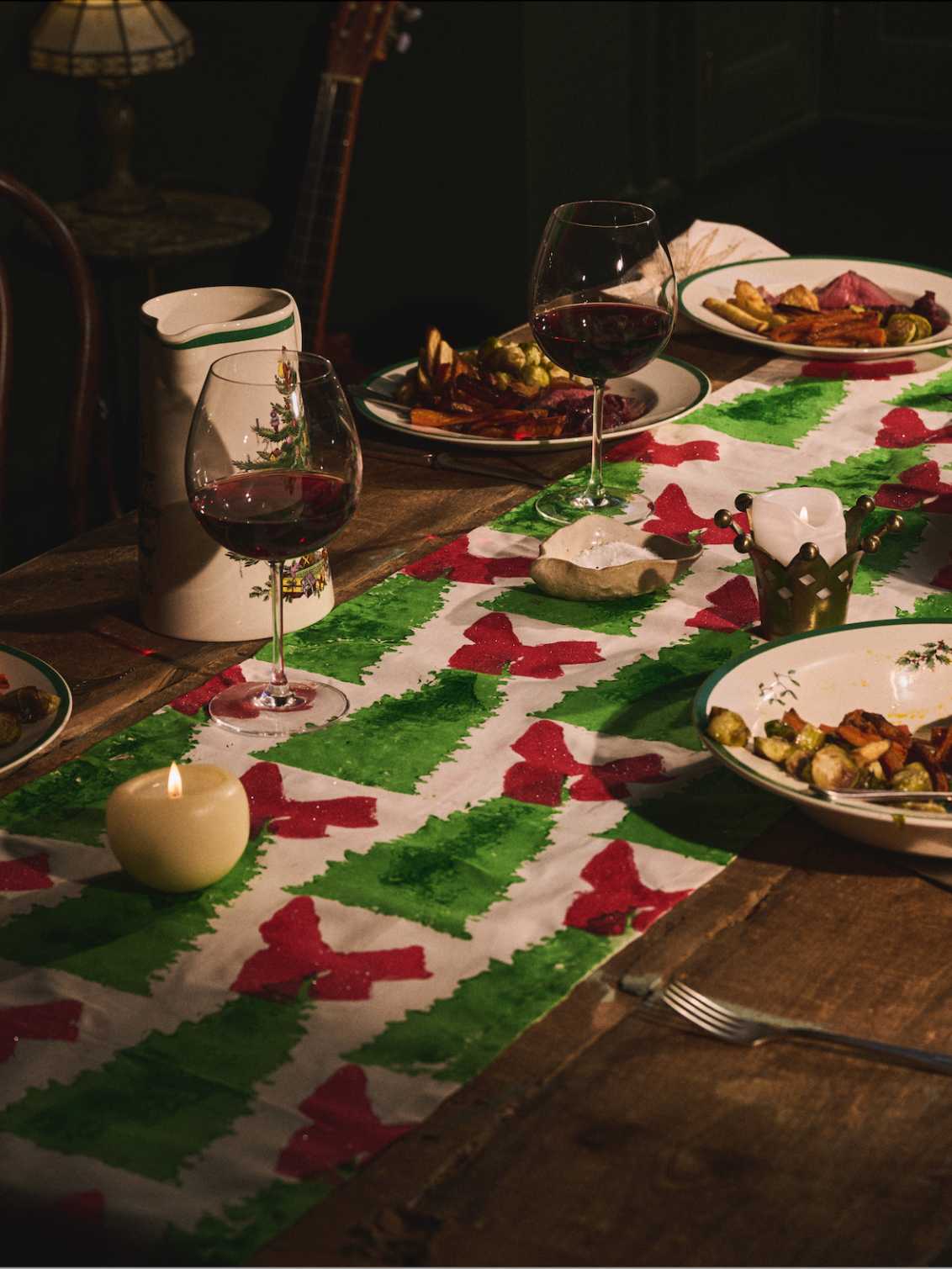 Christmas Tree Table Runner