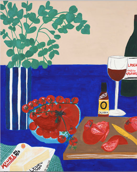 Red Wine Days - Limited Edition Giclee print