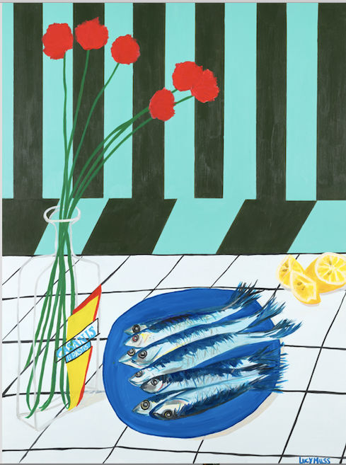 Striped Sardines - Limited Edition Giclee Print