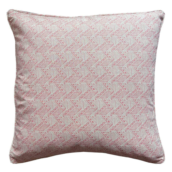 Thatch Large Cushion in Stafford Pink