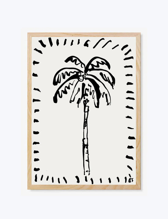 The Coconut Palm Print