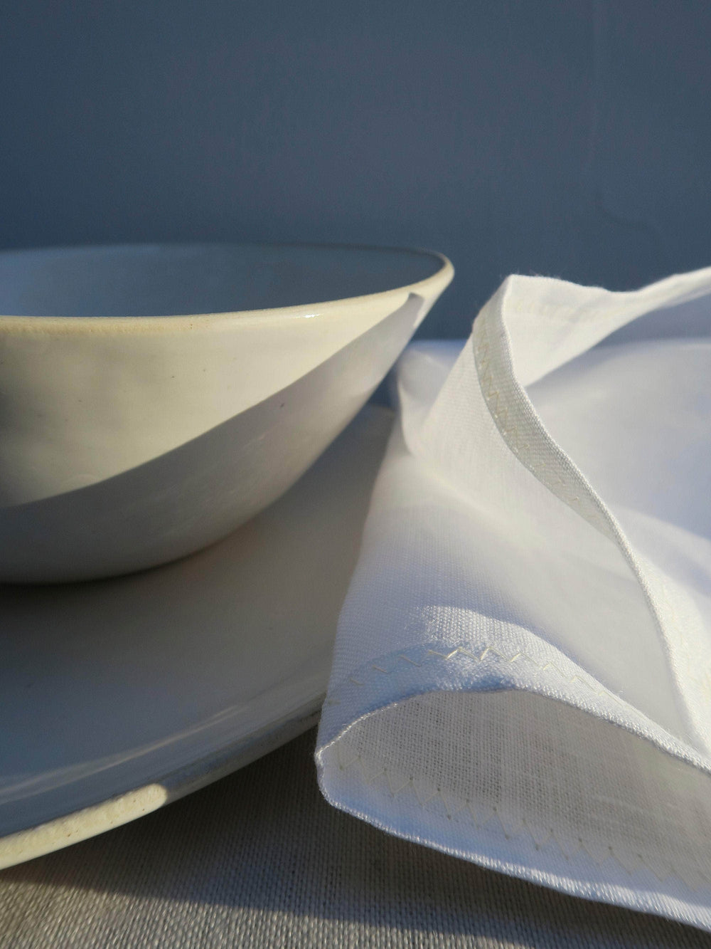 Irish Linen Napkin - White