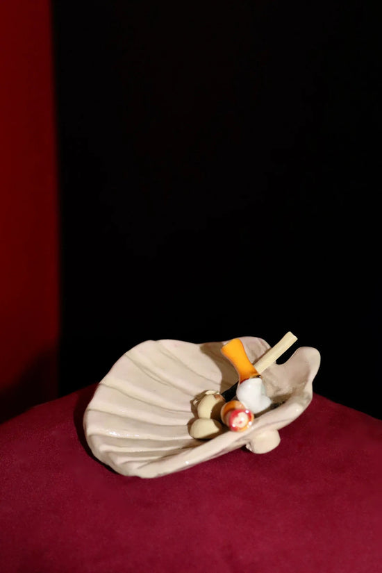 Nuts And Cigs Shell Ashtray