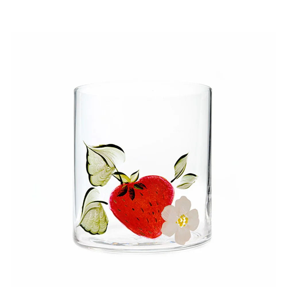 Strawberry Crystal Tumbler