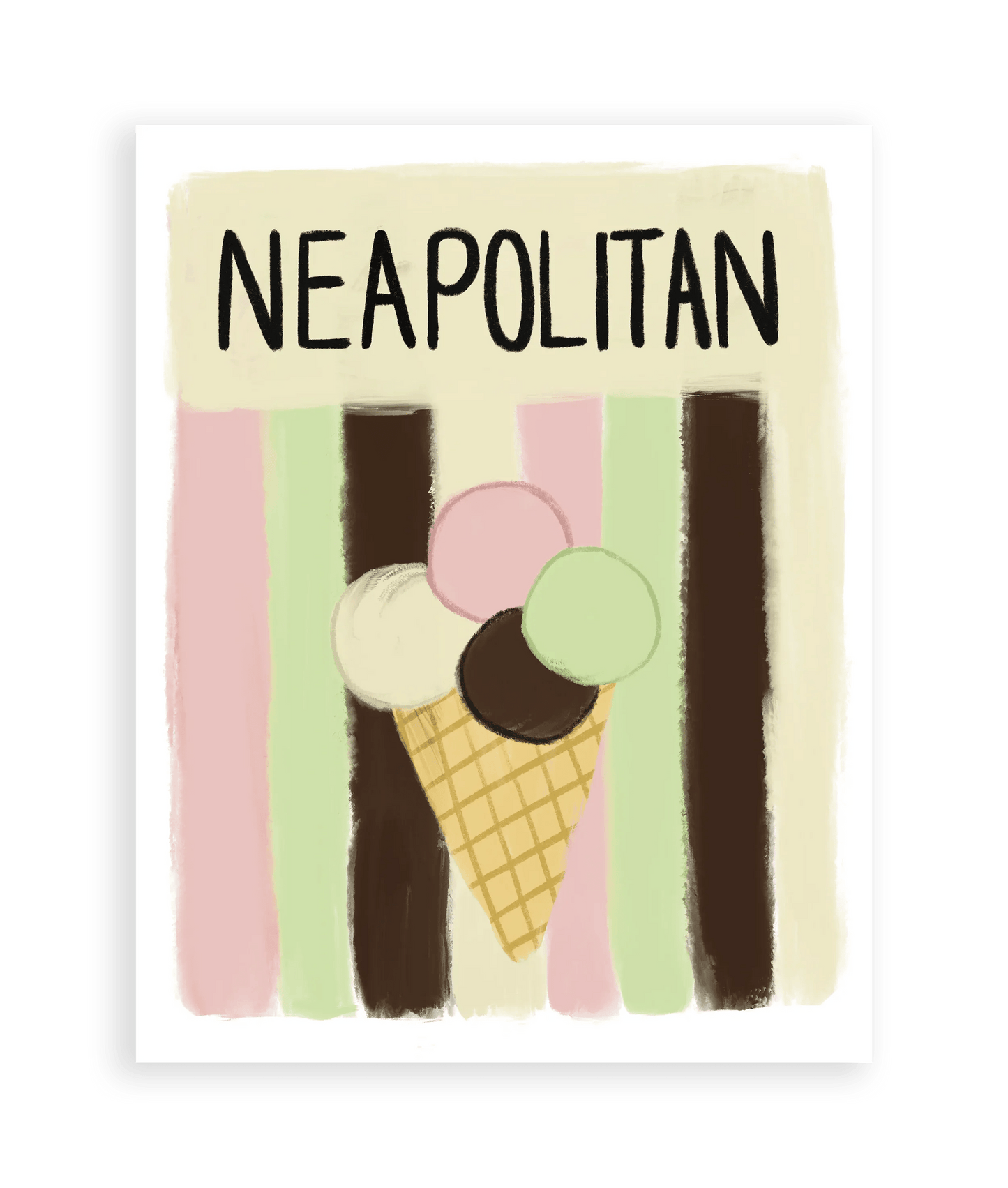 Neapolitan Art Print