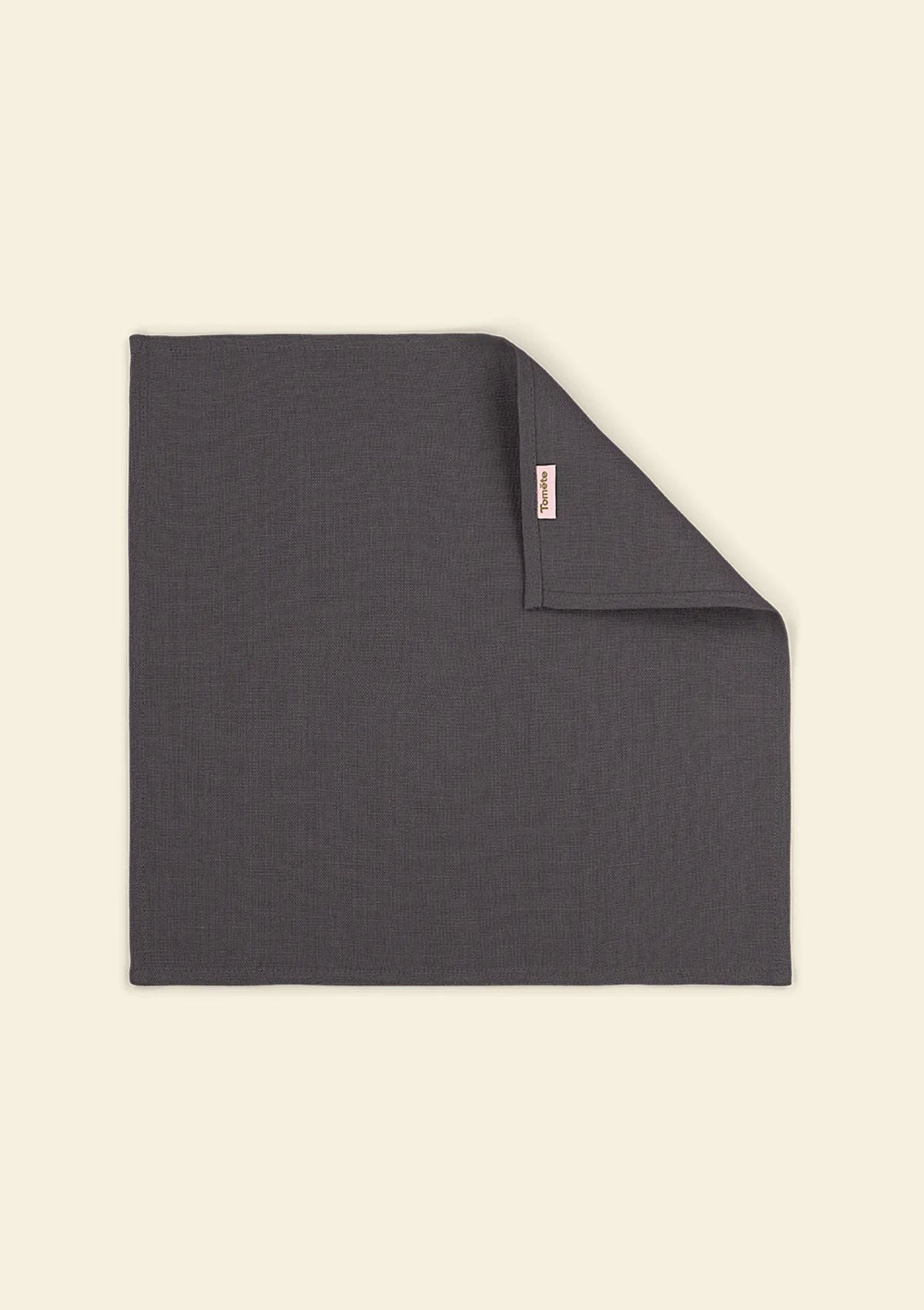 The Dark Grey Linen Napkin