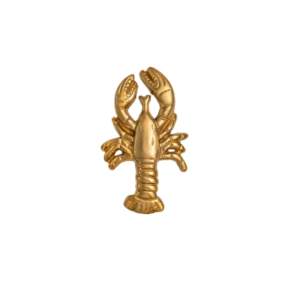 Lobster Knob Brass