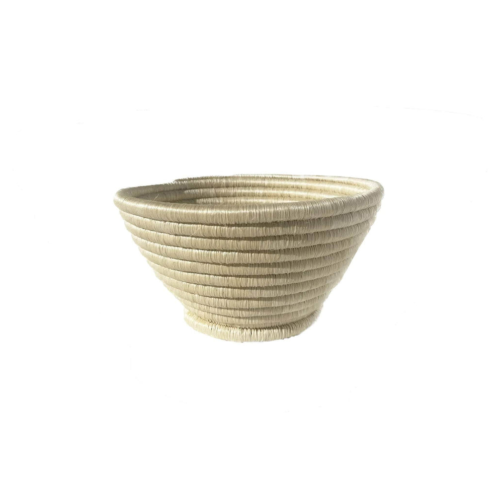 Pure Fique Handwoven Basket Bowl