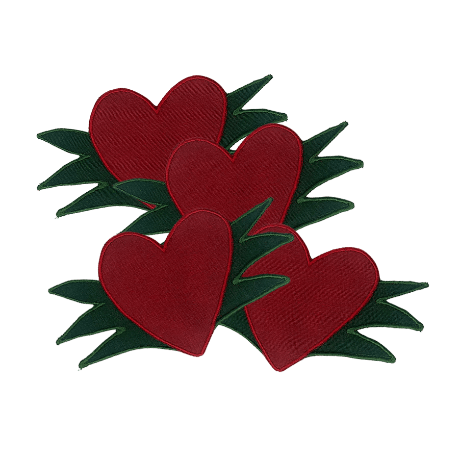 “Cuore” - Set of 4 Cocktail Napkins