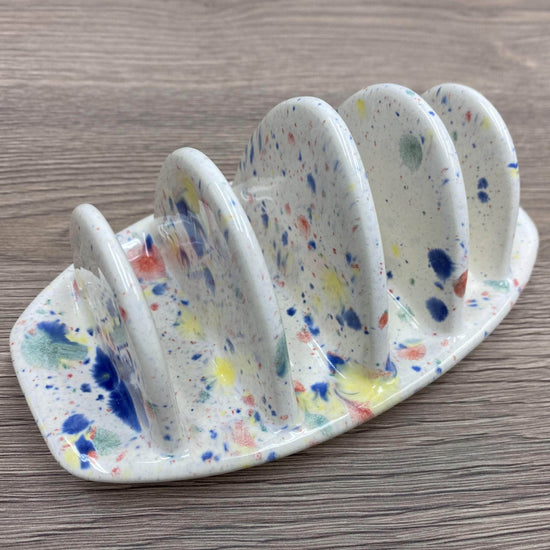 Toast Rack with Celebration Glaze