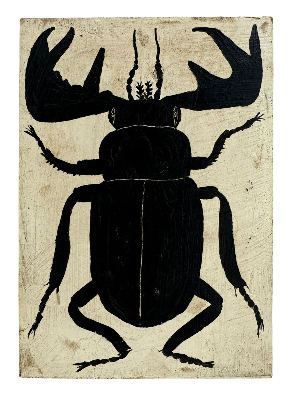 Tabby Booth Original Painting 'STAG BEETLE'