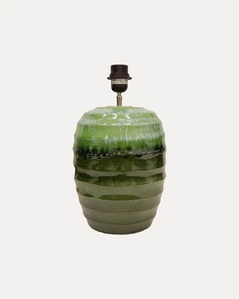 Beehive Ceramic Lamp - Green