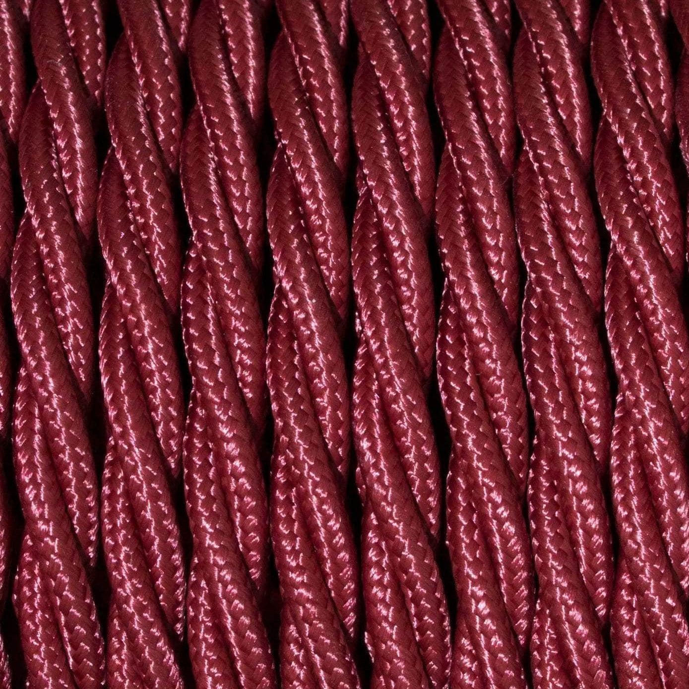 Fabric Extension Cable in Garnet