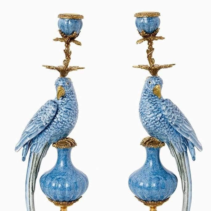 Parrot Candlestick | Left