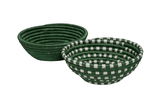 Guacamayas Green and Natural Small Bowl