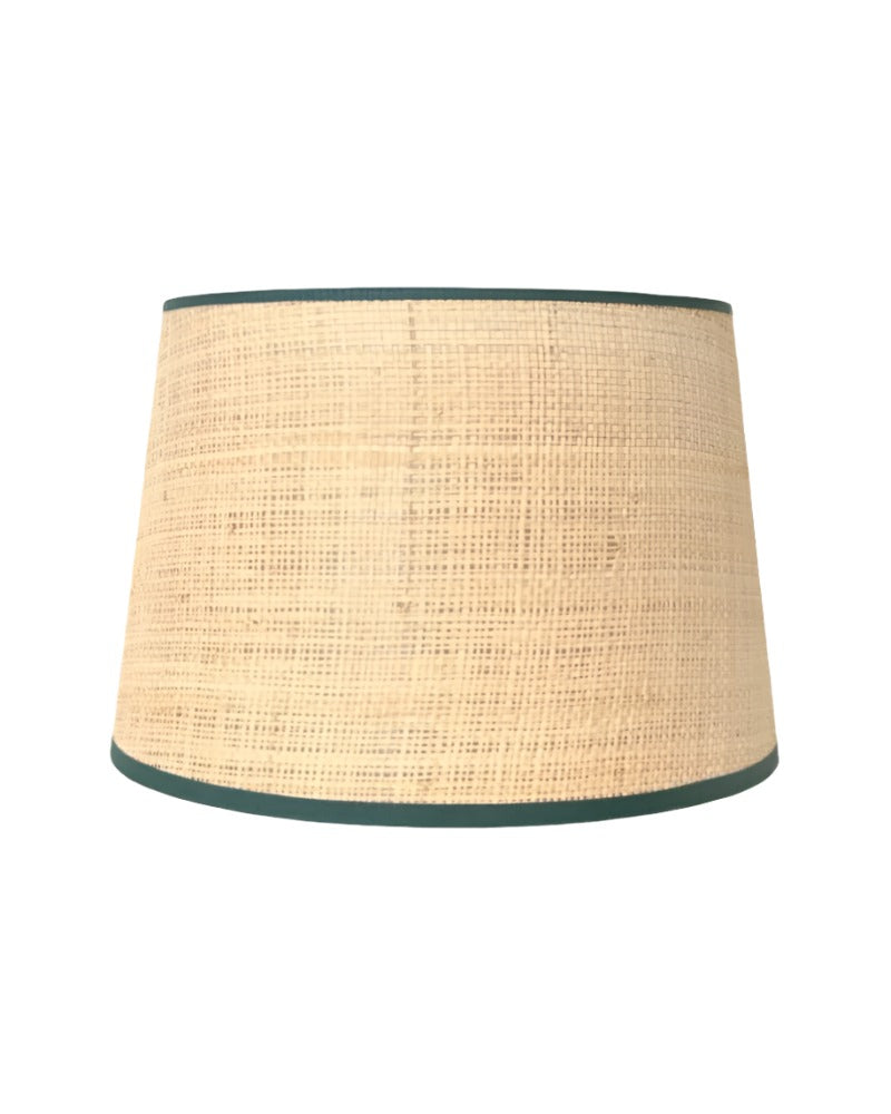 Seema Raffia Lampshade - Forest Green