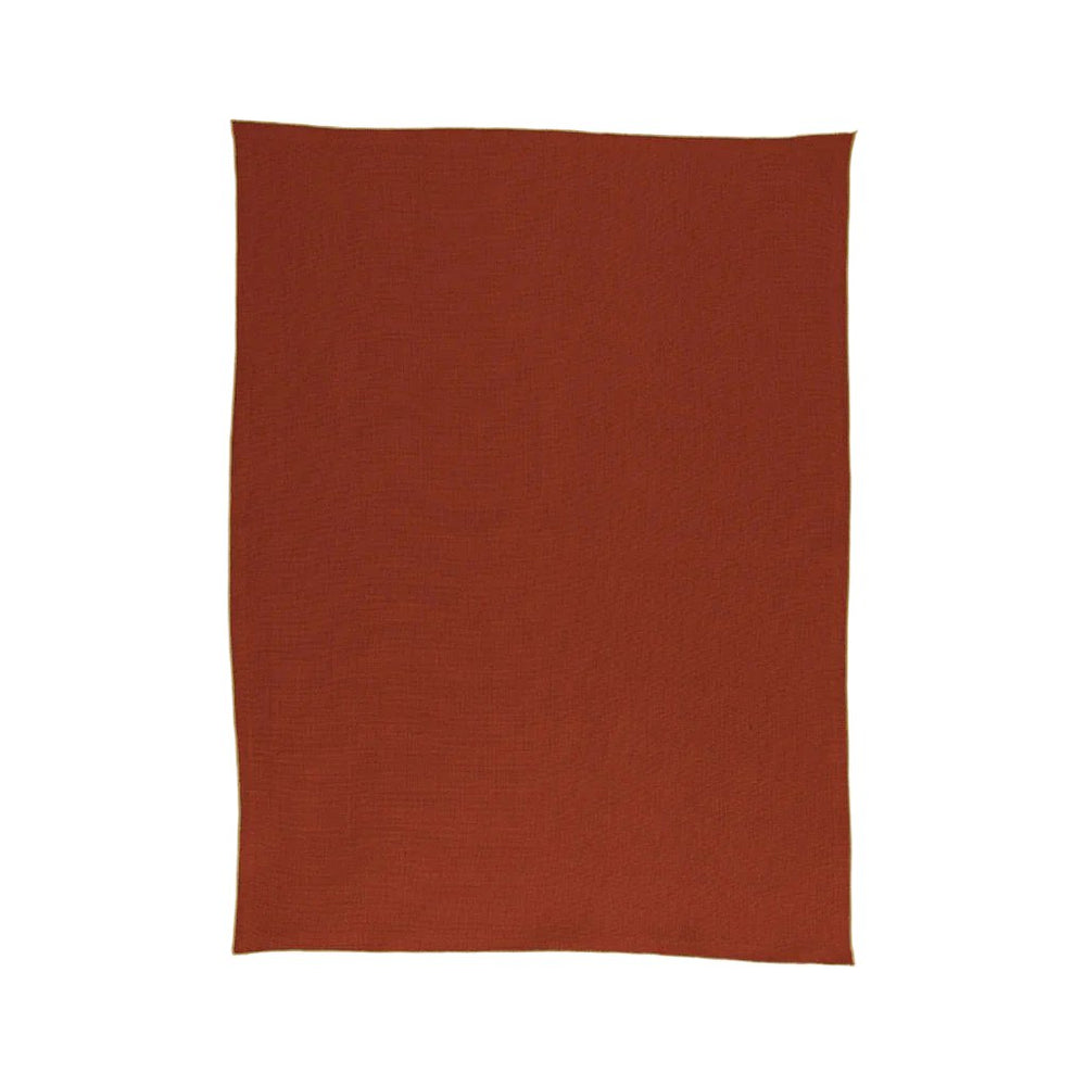 The Red Ochre Linen Tea Towel