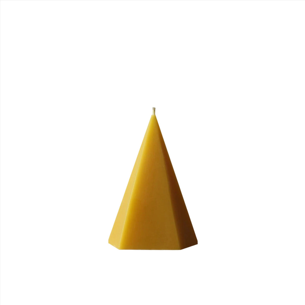 Polygon Candle - Yellow