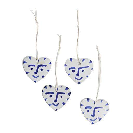 Facci Small Hanging Heart Decoration Set